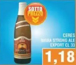 Bitar Ceres birra strong ale export offerta