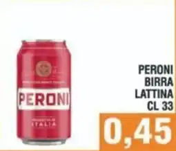 Bitar Peroni birra lattina offerta