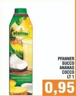 Bitar Pfanner succo ananas cocco offerta