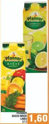 Bitar Pfanner succo brick linea offerta