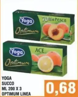 Bitar Yoga succo optimum linea offerta