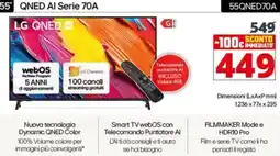 Comet LG QNED AI Serie 70A 55QNED70A offerta