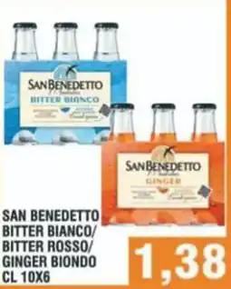 Bitar San benedetto bitter bianco/ bitter rosso/ ginger biondo offerta