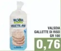Bitar Valsoia gallette di riso offerta