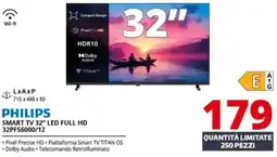 Comet PHILIPS SMART TV 32" LED FULL HD 32PFS6000/12 offerta