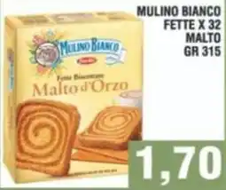 Bitar Mulino bianco fette x 32 malto offerta