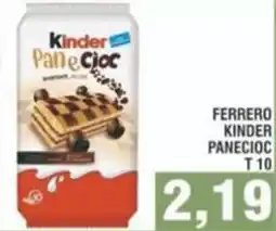 Bitar Ferrero kinder panecioc t 10 offerta
