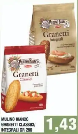 Bitar Mulino bianco granetti classici/ integrali offerta