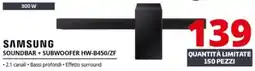 Comet SAMSUNG SOUNDBAR + SUBWOOFER HW-B450/ZF offerta