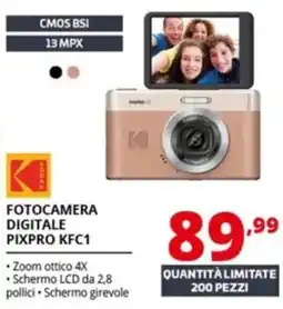 Comet Fotocamera digitale pixpro KFC1 offerta