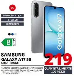 Comet SAMSUNG GALAXY A17 5G SMARTPHONE offerta