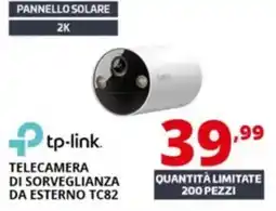 Comet Tp-link telecamera di sorveglianza da esterno TC82 offerta