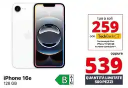 Comet iPhone 16e offerta