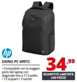 Comet hp ZAINO PC 69972 offerta