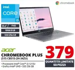 Comet acer CHROMEBOOK PLUS (515 CB515-2H-34ZU) offerta