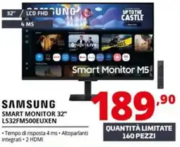 Comet SAMSUNG SMART MONITOR 32" LS32FM500EUXEN offerta