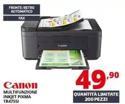 Comet Canon MULTIFUNZIONE INKJET PIXMA TR47551 offerta