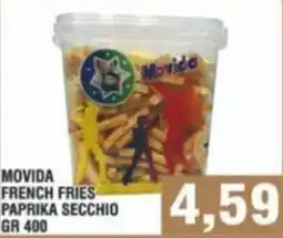 Bitar Movida french fries paprika secchio offerta