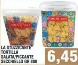 Bitar La stuzzicante tortilla salata/piccante secchiello offerta