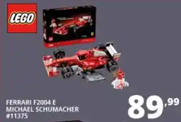Comet Lego ferrari F2004 e michael schumacher #11375 offerta