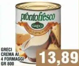 Bitar Greci crema ai 4 formaggi offerta