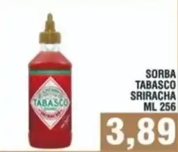 Bitar Sorba tabasco sriracha offerta