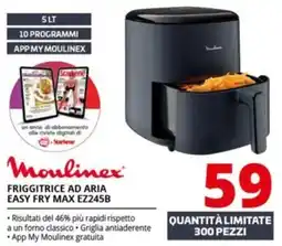 Comet Moulinex FRIGGITRICE AD ARIA EASY FRY MAX EZ245B offerta