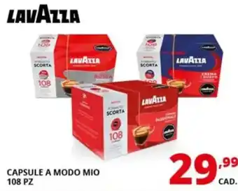 Lavazza capsule a modo mio