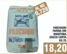 Bitar Farchioni farina om manitoba sacco carta offerta