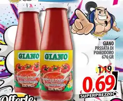 Il Genio Supermercato Giano passata di pomodoro offerta