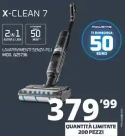 Comet Rowenta x-clean 7 offerta