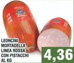 Bitar Leoncini mortadella linea rossa con pistacchi offerta