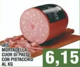 Bitar Ibis mortadella cuor di paese con pistacchio offerta