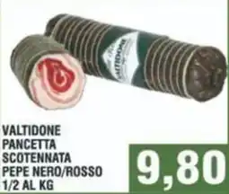 Bitar Valtidone pancetta scotennata pepe nero/rosso 1/2 offerta