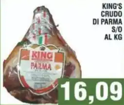 Bitar King's crudo di parma s/o offerta