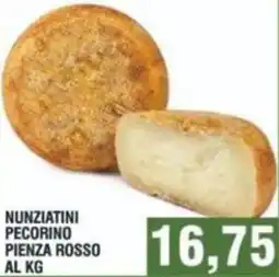 Bitar Nunziatini pecorino pienza rosso offerta