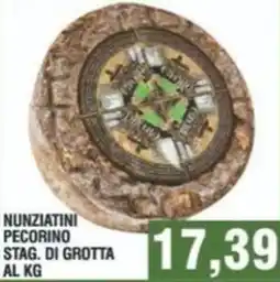 Bitar Nunziatini pecorino stag. di grotta offerta