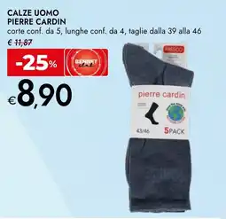 Bennet Fresco calze uomo pierre cardin offerta