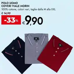 Bennet Polo uomo coveri viale morin offerta
