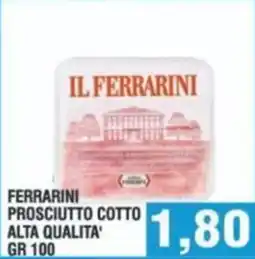 Bitar Ferrarini prosciutto cotto alta qualita' offerta