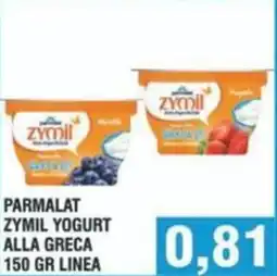 Bitar Parmalat zymil yogurt alla greca linea offerta