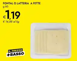 Bennet Fontal o latteria a fette offerta