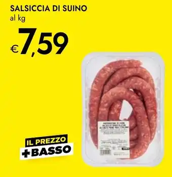 Bennet Salsiccia di suino offerta