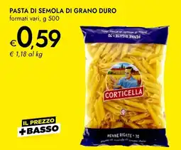 Bennet Corticella pasta di semola di grano duro offerta