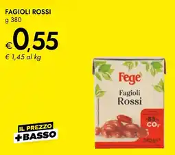 Bennet Fege fagioli rossi offerta