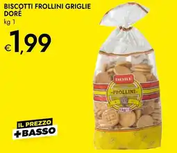 Bennet Biscotti frollini griglie DORÉ offerta