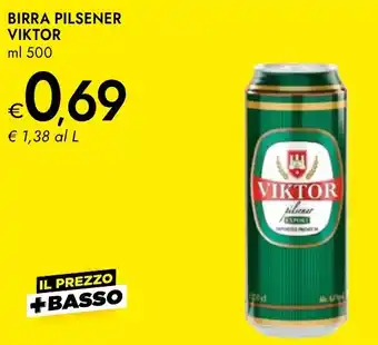 Bennet Birra pilsener VIKTOR offerta