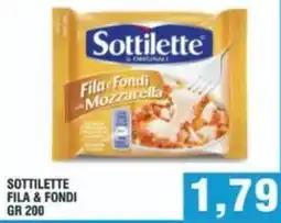 Bitar Sottilette fila & fondi offerta