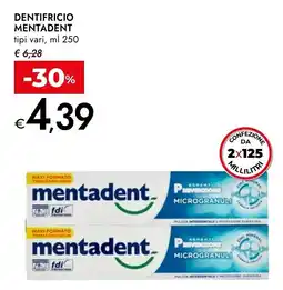 Bennet Dentifricio MENTADENT offerta