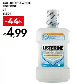Bennet Collutorio white LISTERINE offerta